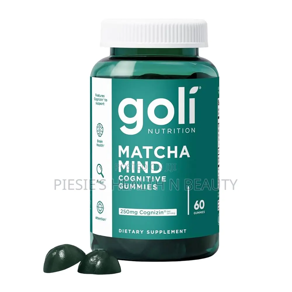 Goli Matcha Mind Gummies - 60 Count