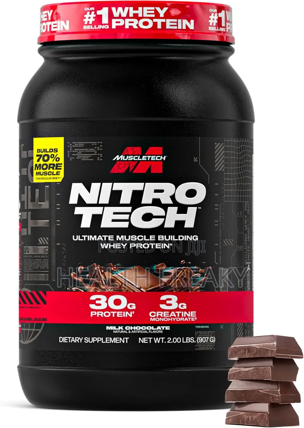 Protein Muscletech Whey Protein Isolate Muscle Builder