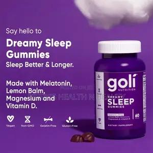 Goli Dreamy Sleep Gummy - 60 Count