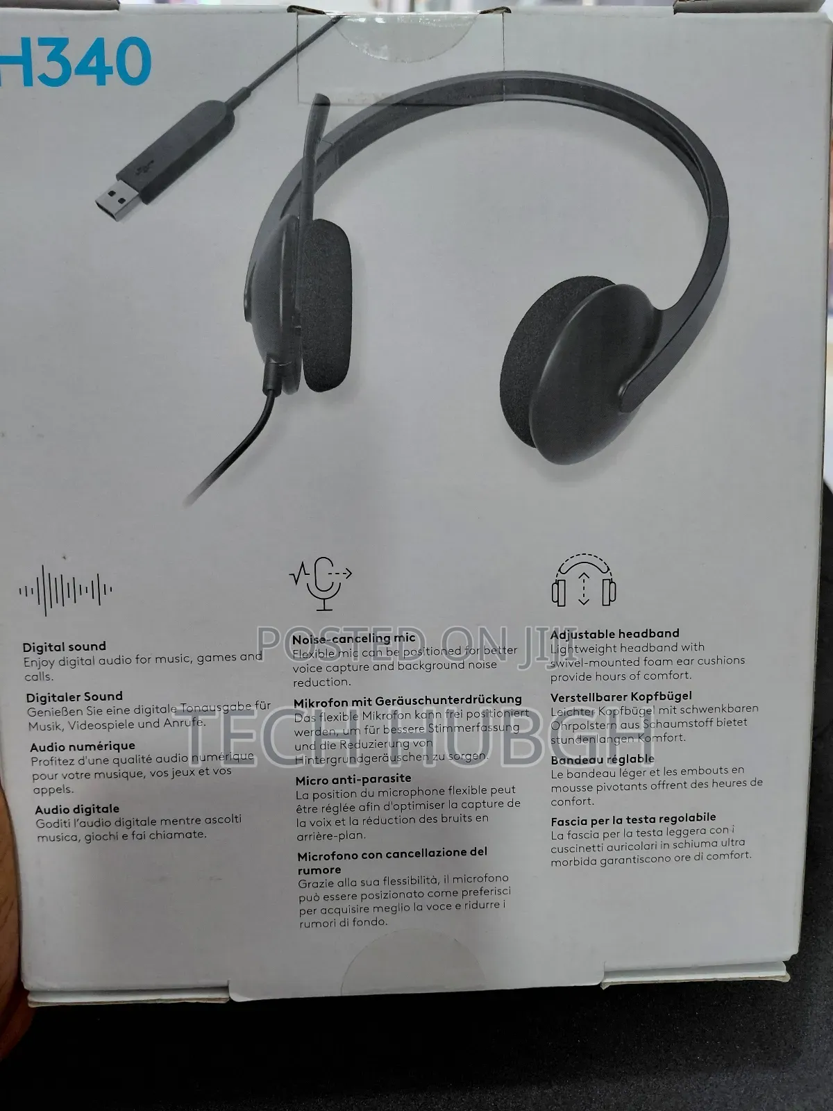 Logitech H340