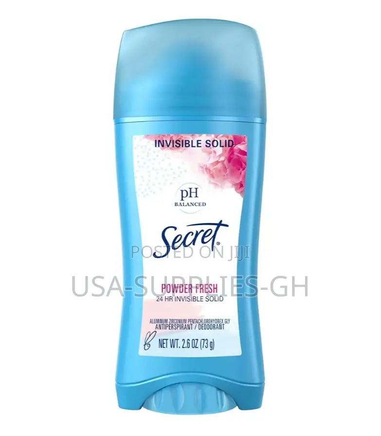Secret Antiperspirant Deodorant, Powder Shower Fresh 2.7oz From Usa