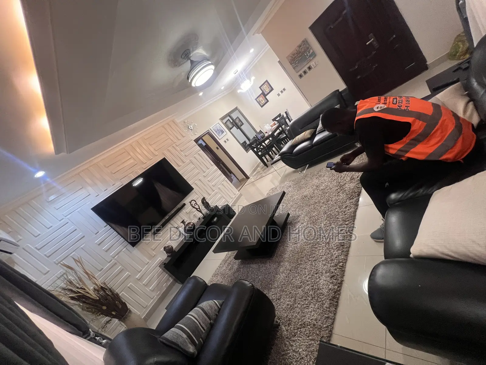 Furnished 3bdrm House in Bee Decor & Homes, Haatso for rent