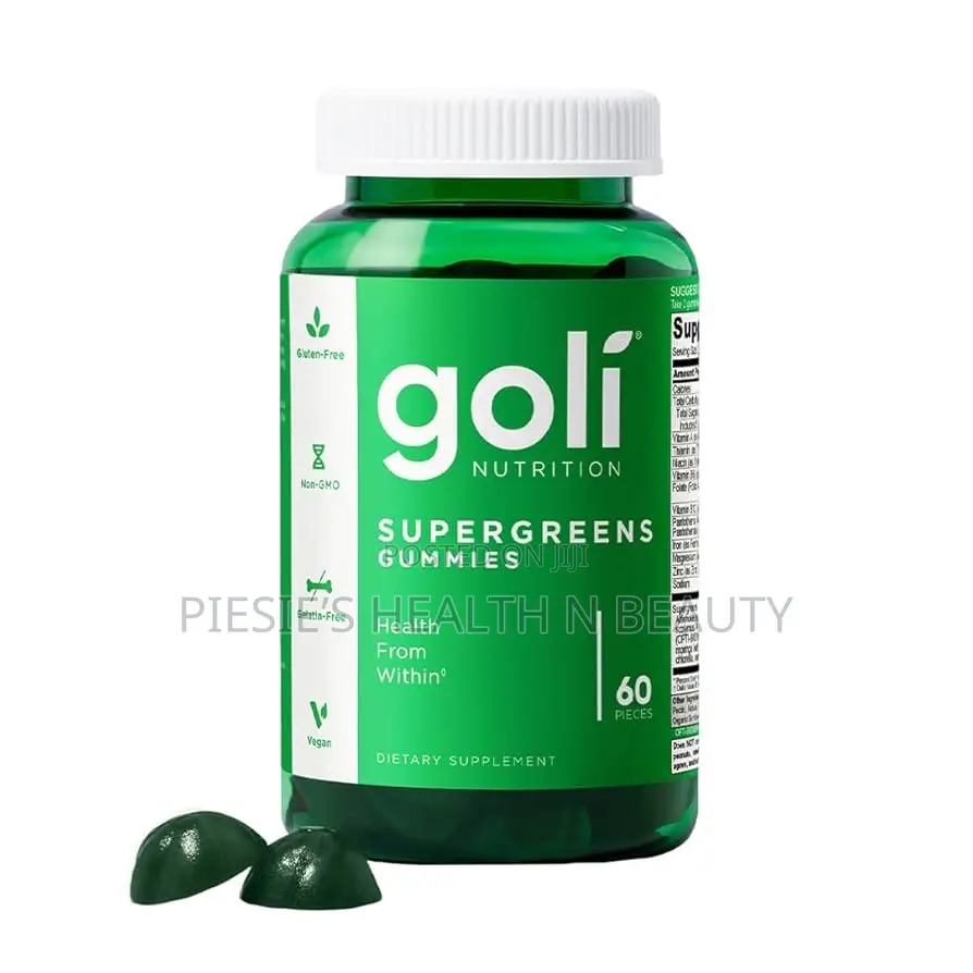 Goli Supergreen Vitamin Gummy - 60 Count