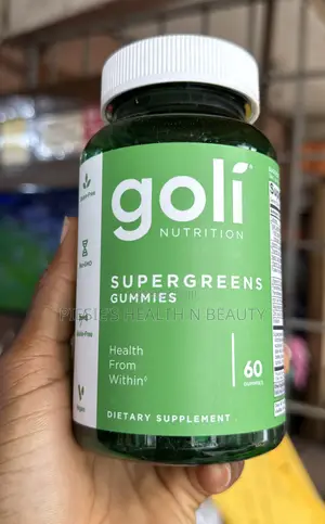 Goli Supergreen Vitamin Gummy - 60 Count