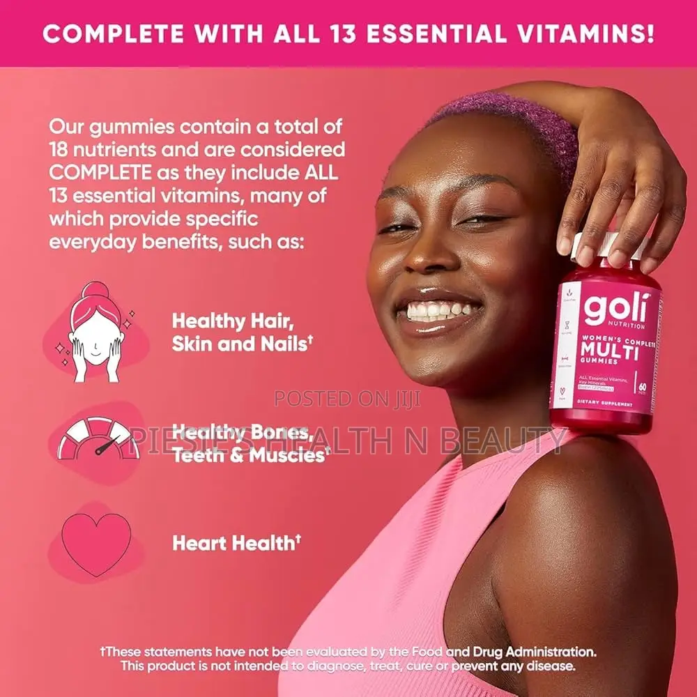Goli Women’S Multivitamin Gummies - 60 Count