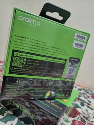 Oraimo Watch 5r 1.43'' Amoled Ip68 Smart Watch