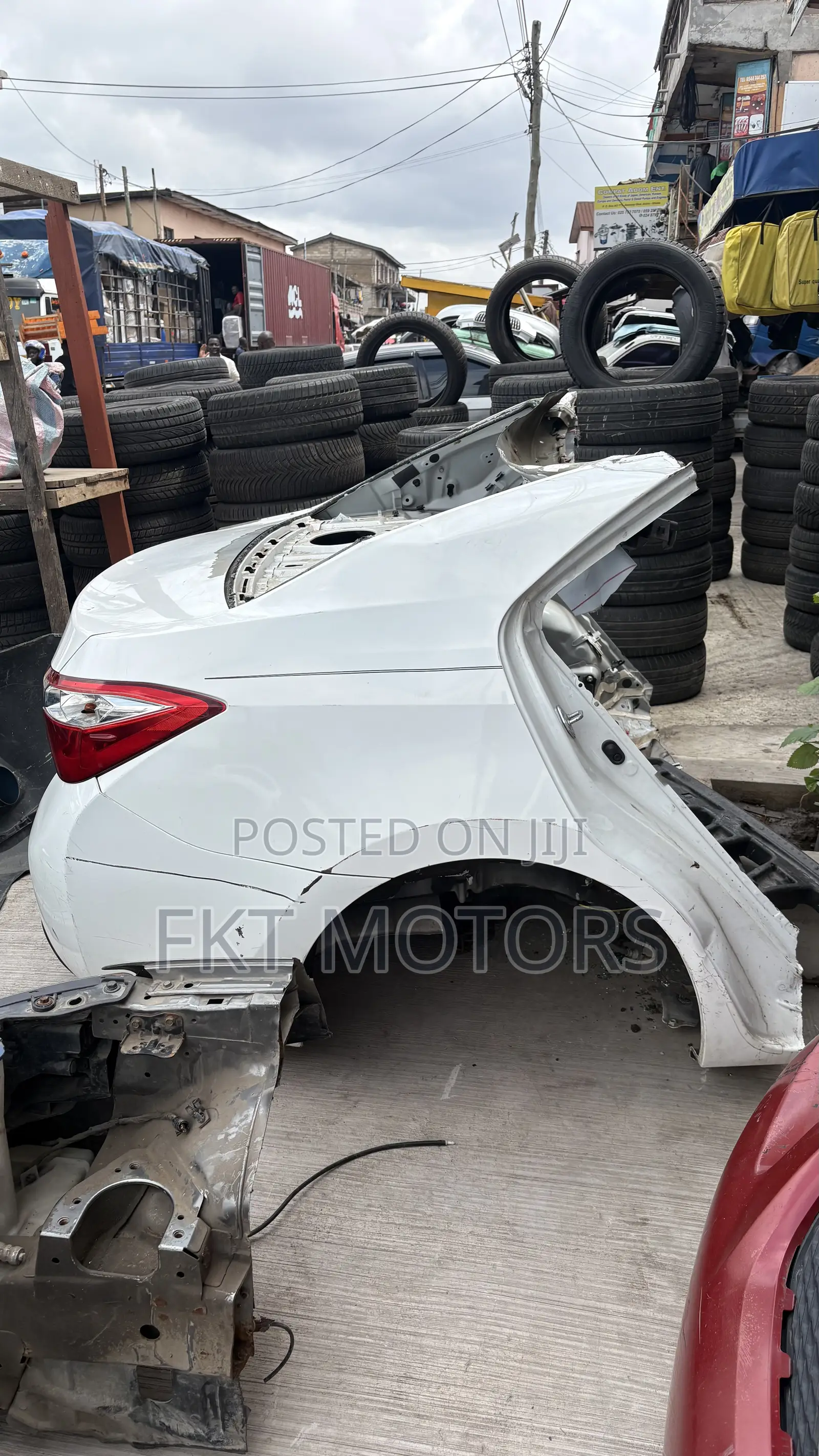 Toyota Corolla Back Cut 2013,2014,2015,2016,2017,2018