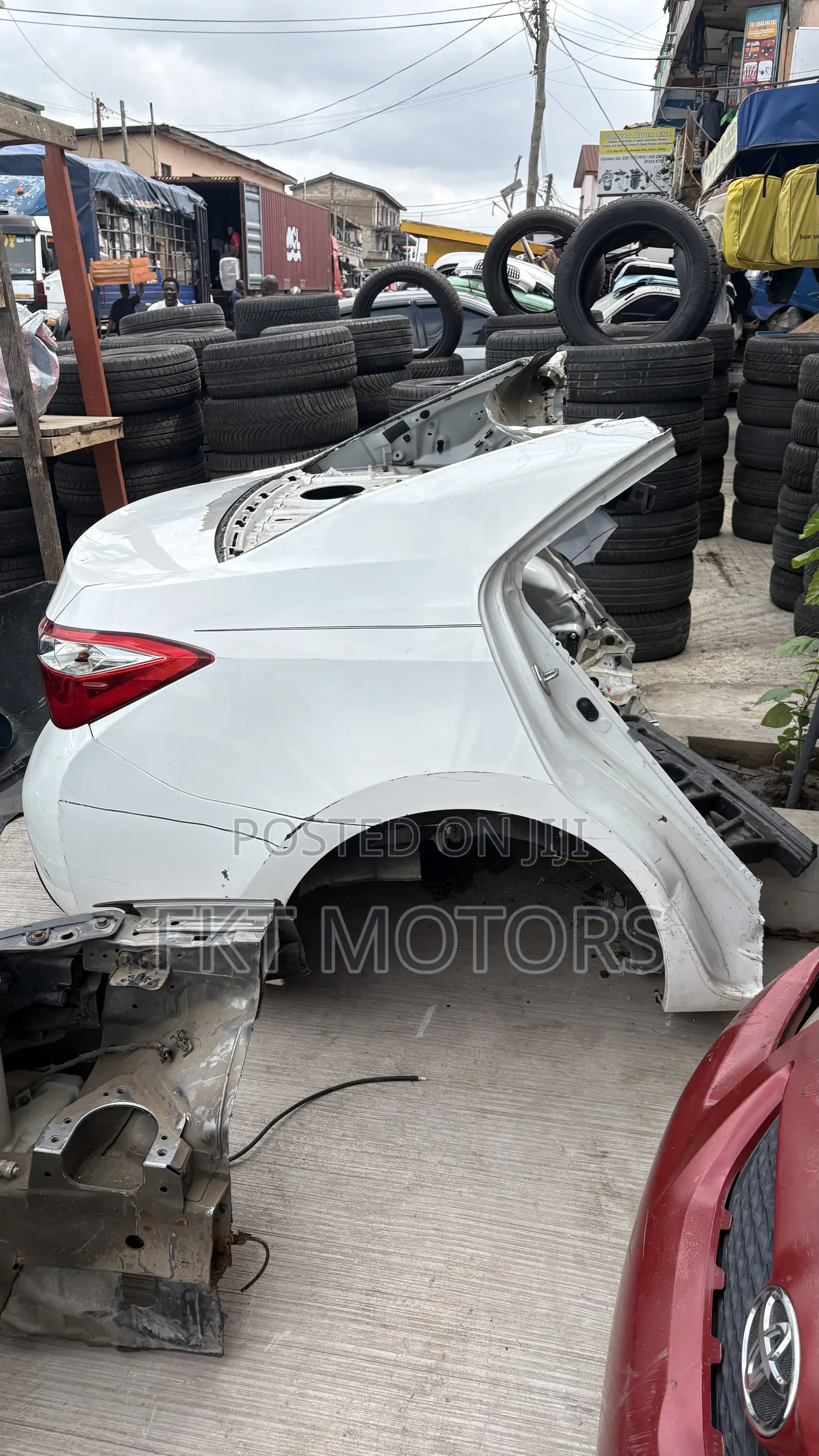 Toyota Corolla Back Cut 2013,2014,2015,2016,2017,2018