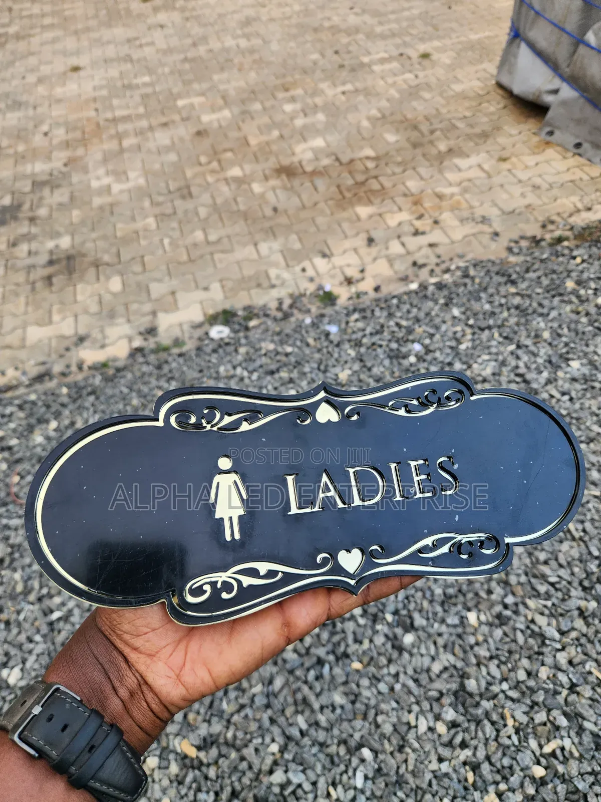 Acrylic Door Label