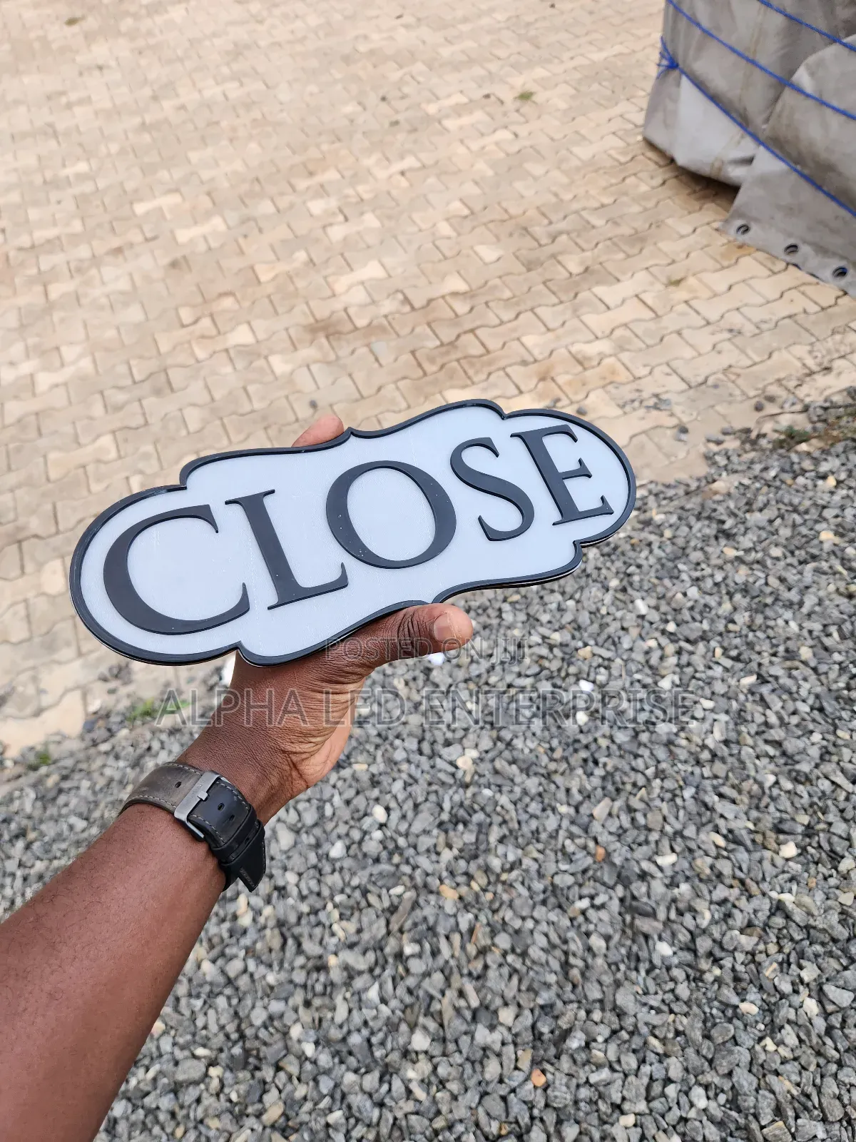 Acrylic Door Label