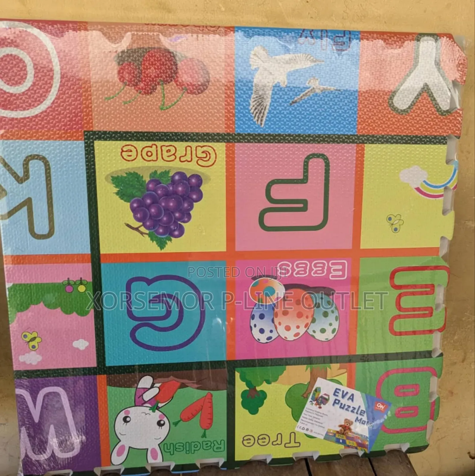 4 Pieces Puzzle Mat