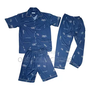 Cotton Pyjamas With Trousers and Shorts