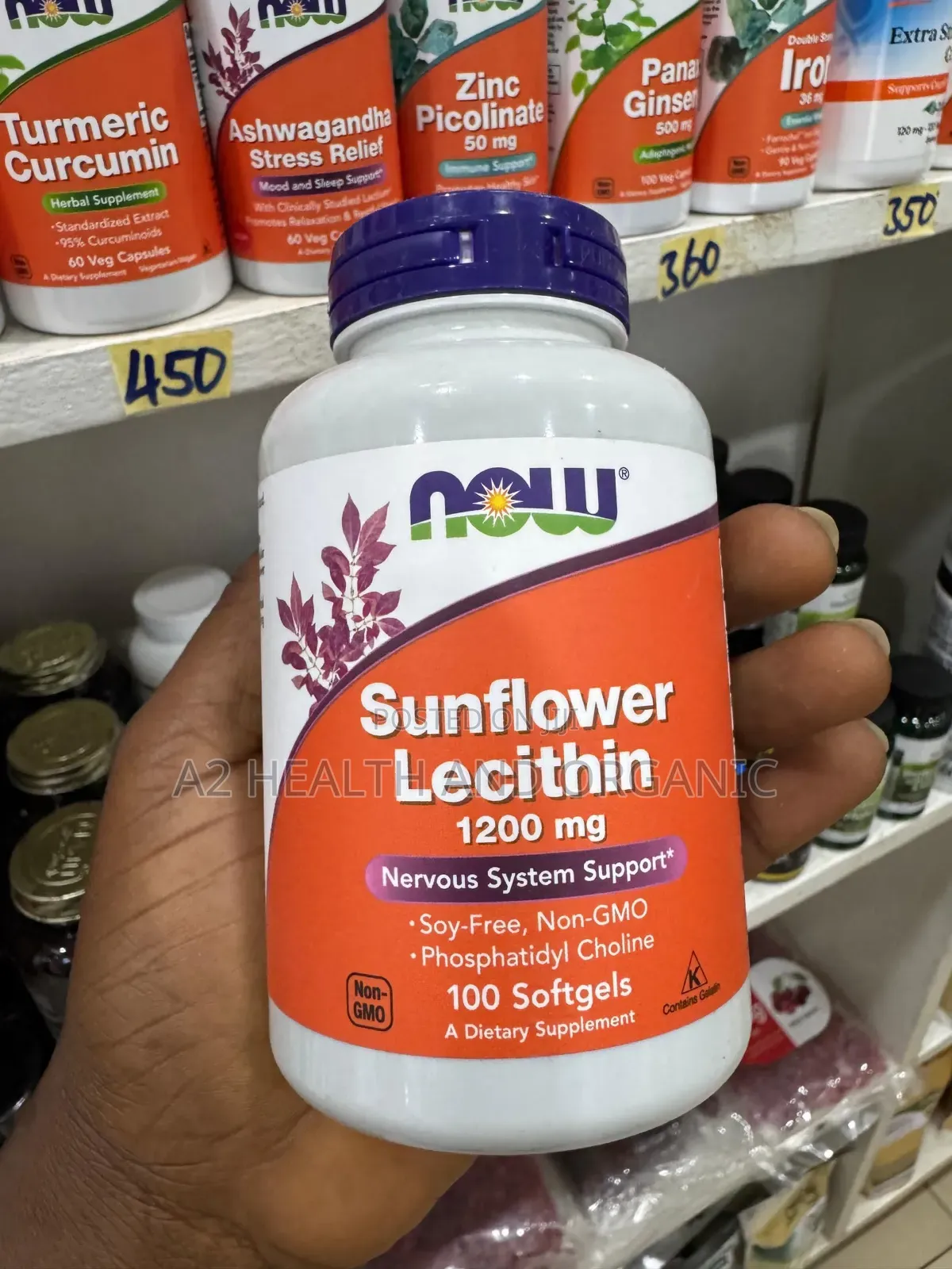 Sunflower Lecithin Softgel Capsules