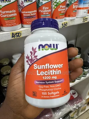 Sunflower Lecithin Softgel Capsules