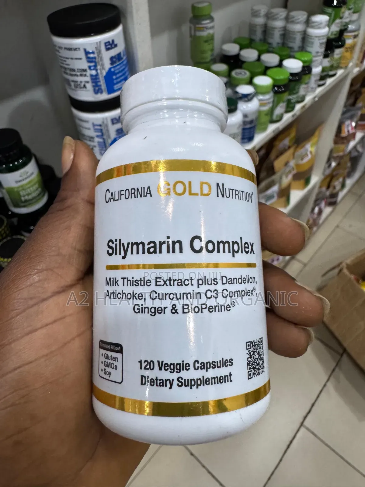 Silymarin Complex Milk Thistle Extract Plus Dandelion, Artichoke,