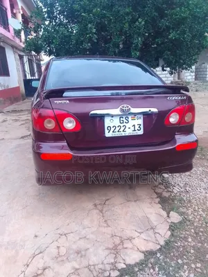 Toyota Corolla 1.8 2008 Red