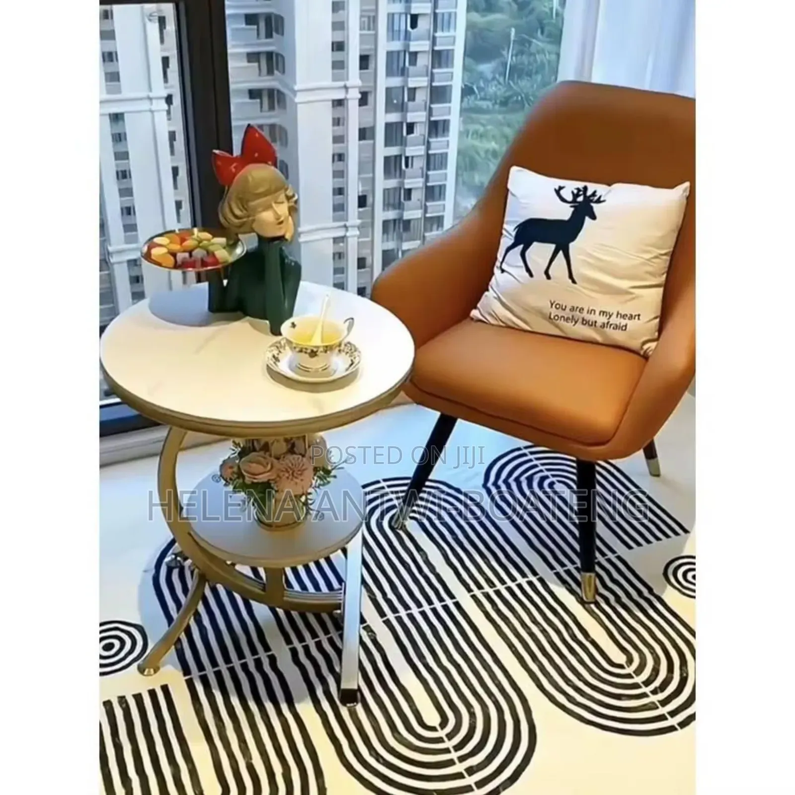 Round Side Coffee Table