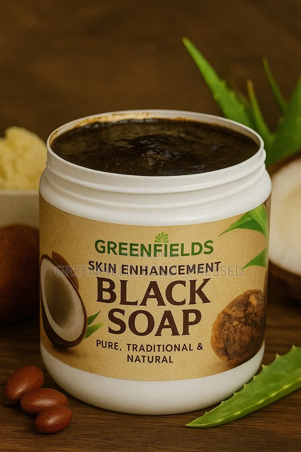 Organic Skin Enhancement Black Soap