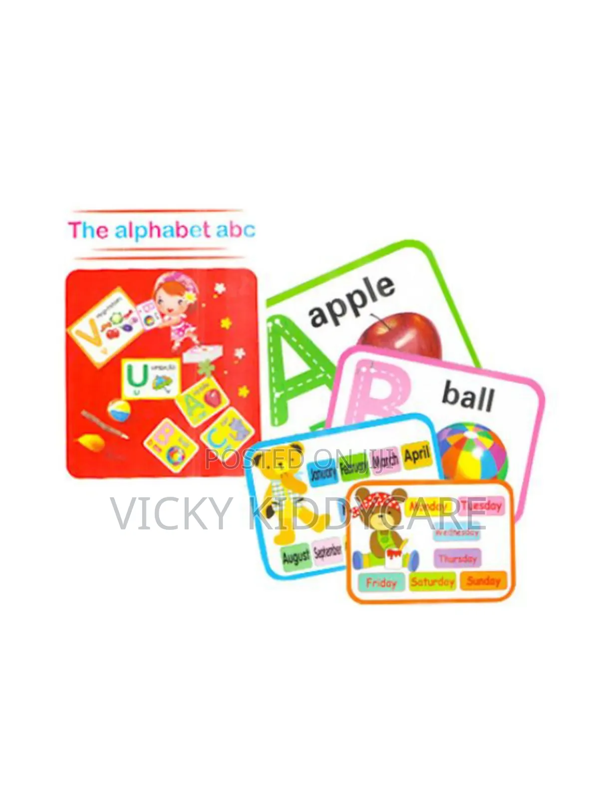 Abc and 123 Flashcards