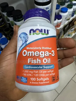 Omega-3 Fish Oil Softgel Capsules