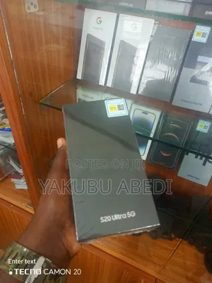 New Samsung Galaxy S20 Ultra 128 GB Black
