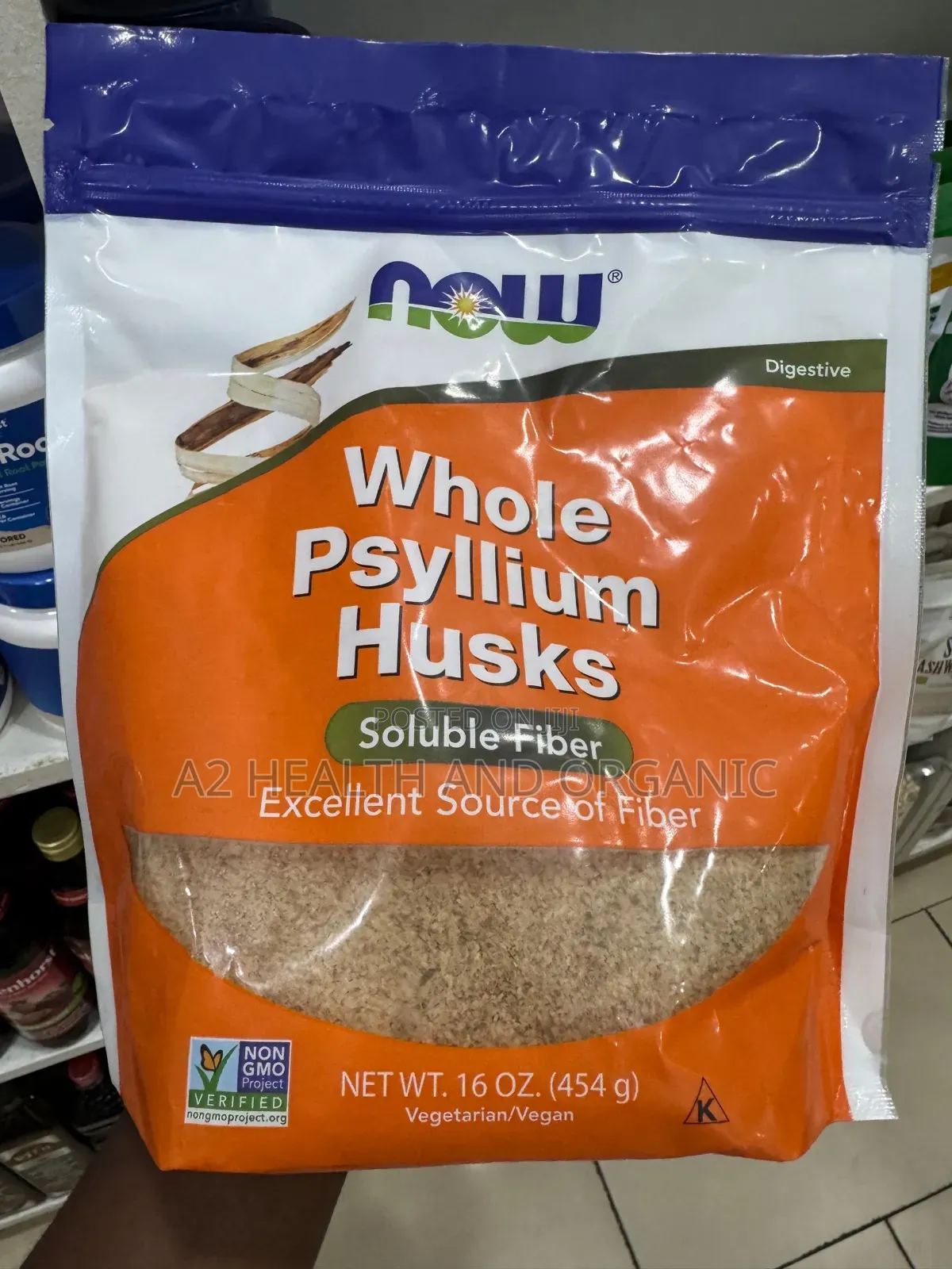 Whole Psyllium Husk Soluble Fiber