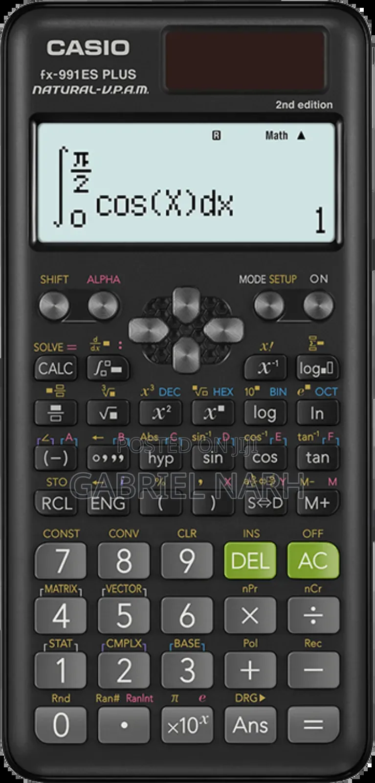 Casio Scientific Calculator. Es Plus 2nd Edition