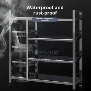Kitchen Cabinet Storage Rack