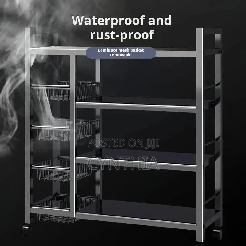 Kitchen Cabinet Storage Rack