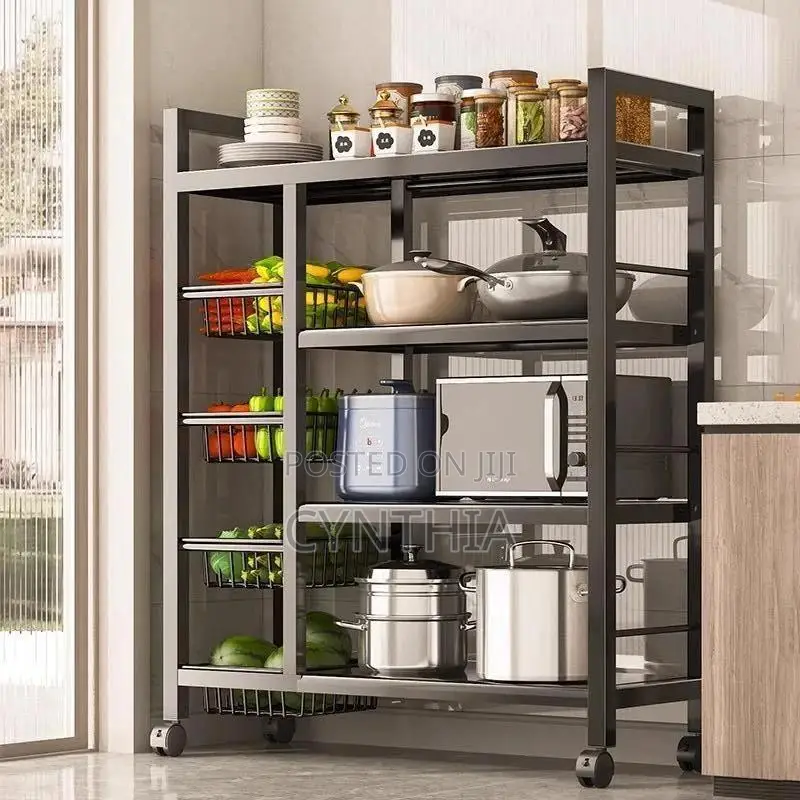 Kitchen Cabinet Storage Rack