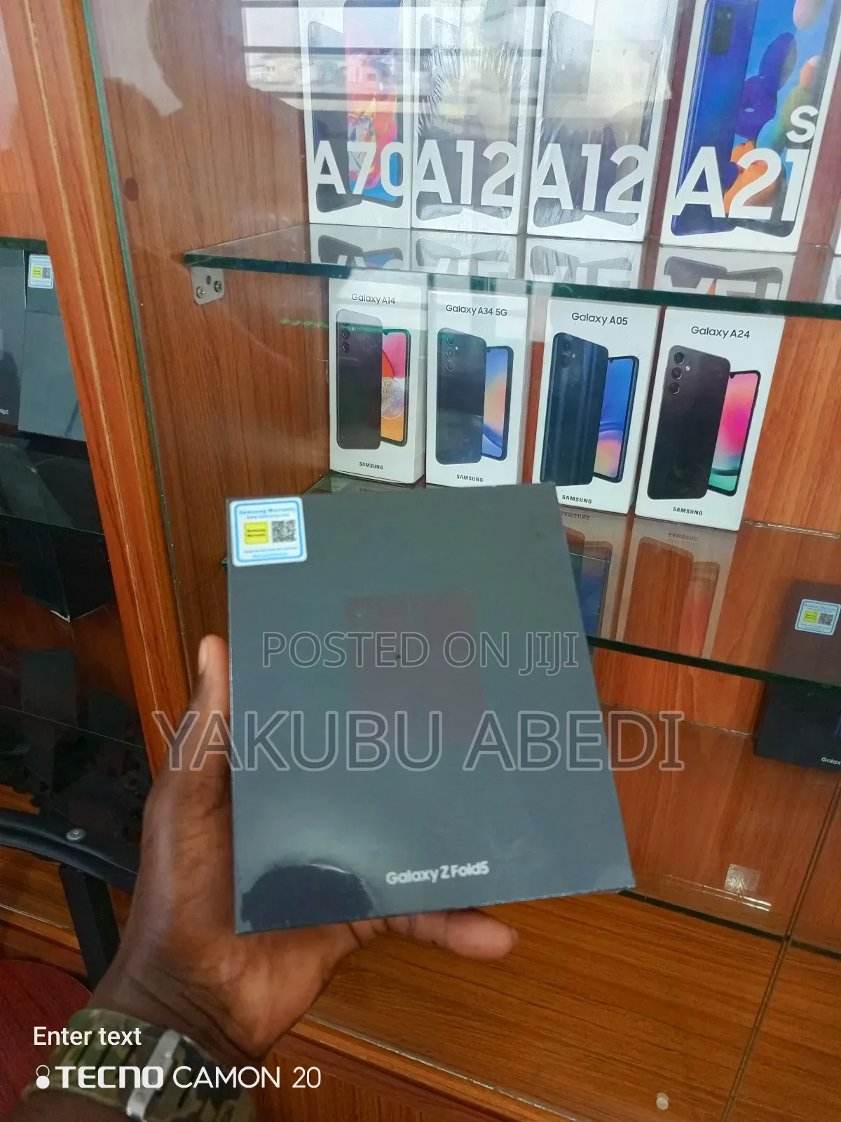 New Samsung Galaxy Z Fold 5 256 GB Black
