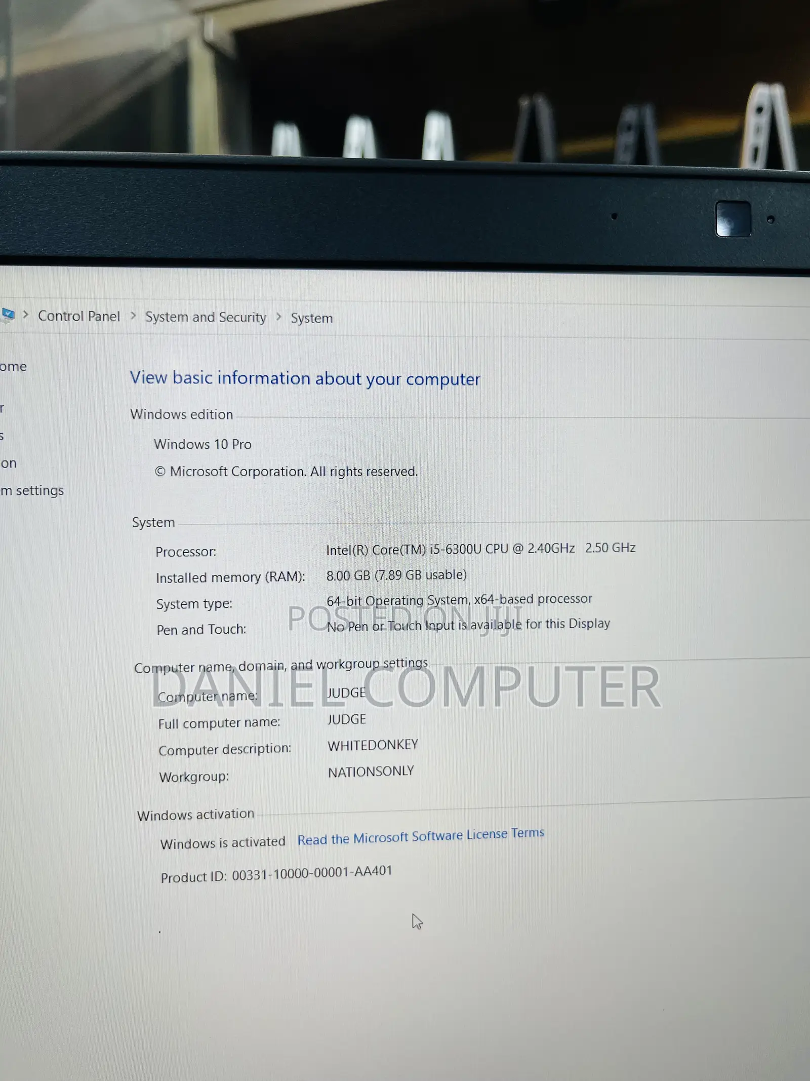 Laptop Dell Latitude 15 E5570 8GB Intel Core I5 SSD 256GB