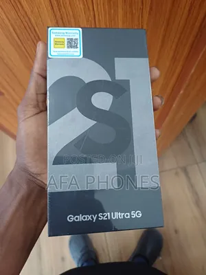 New Samsung Galaxy S21 Ultra 5G 128 GB Black