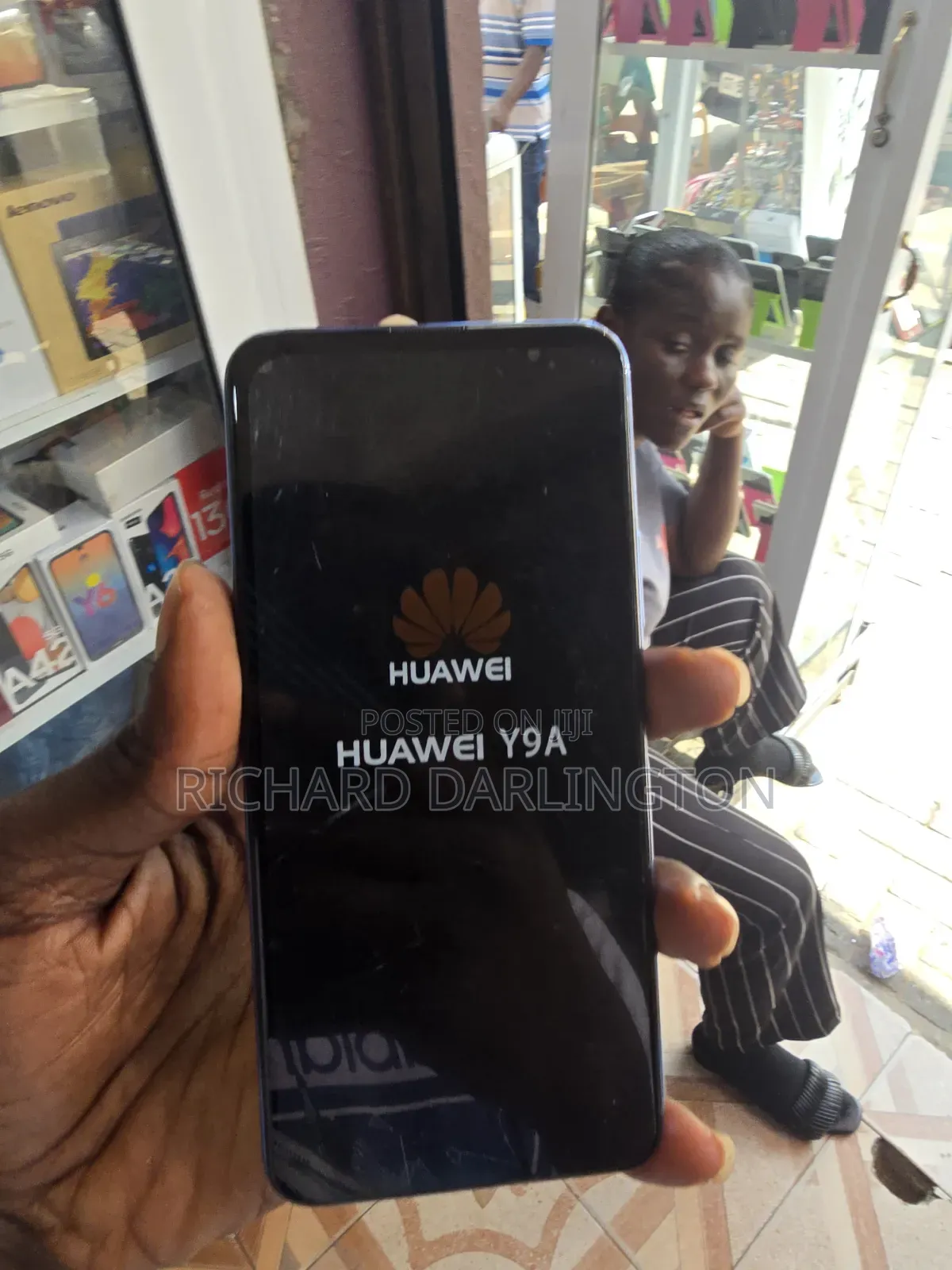 New Huawei Y9a 128 GB Purple
