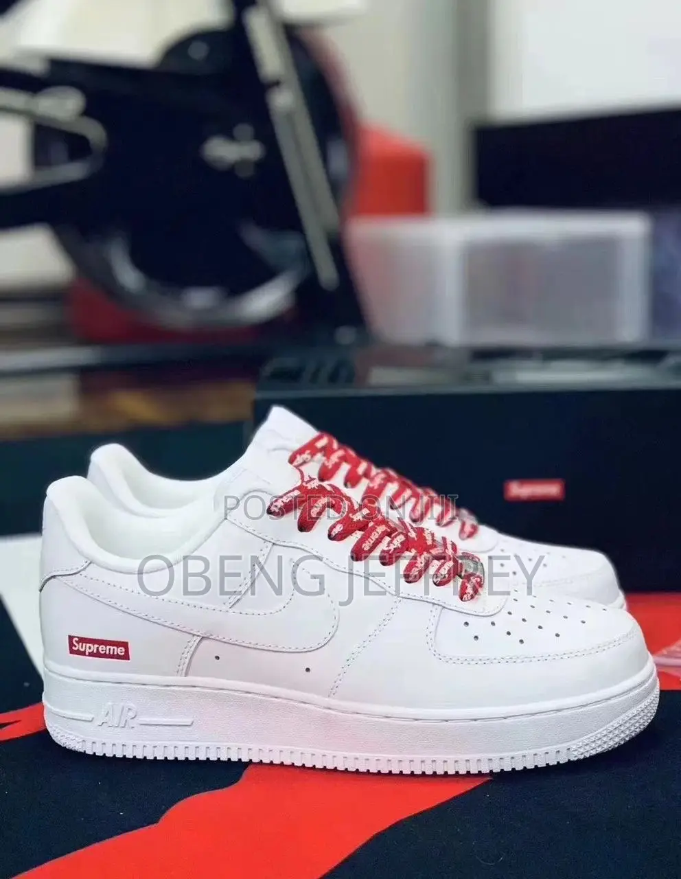 Original Supreme Nike Airforce in Colours