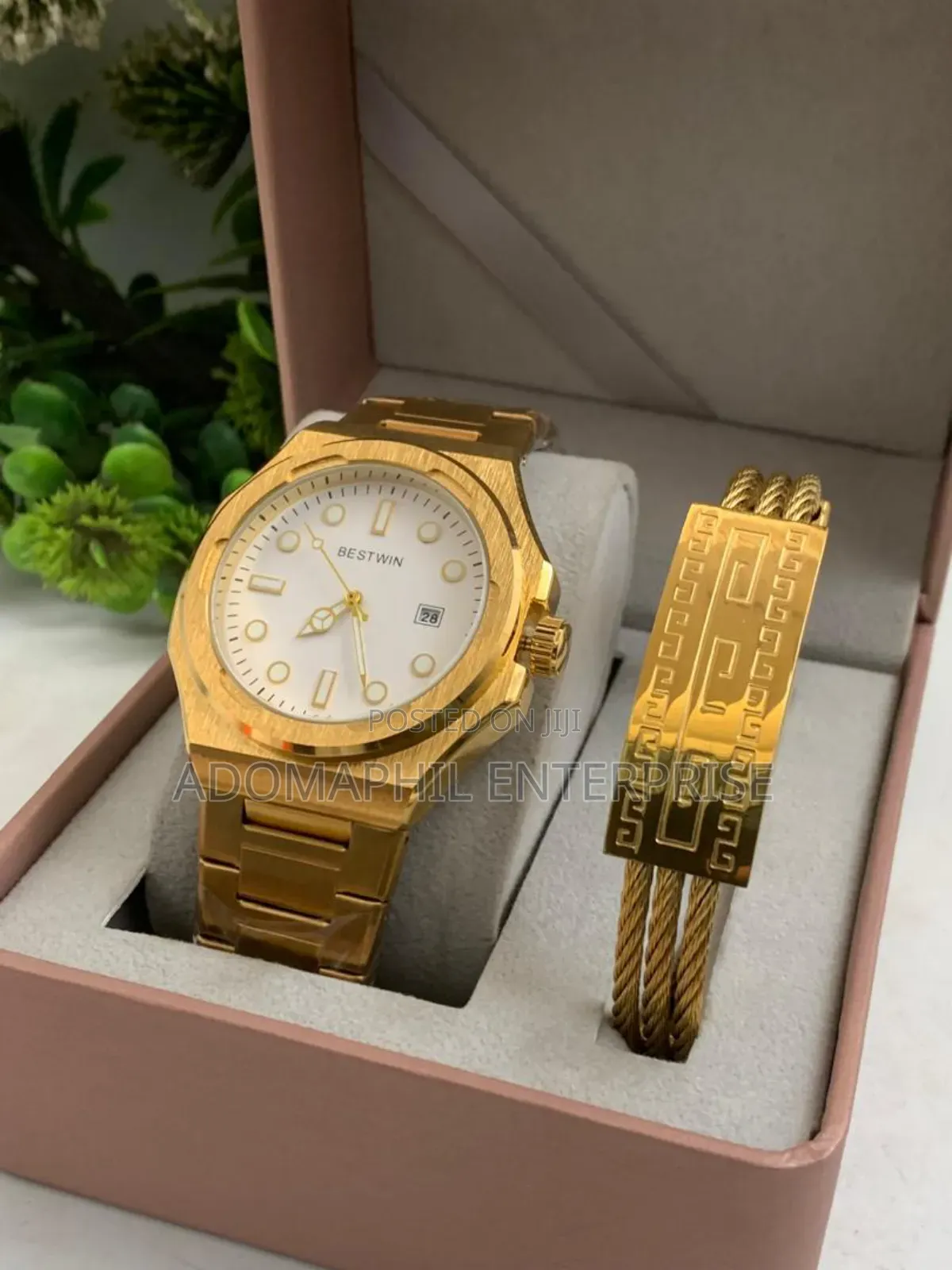 Bestwin Chain Watch and Bracelet