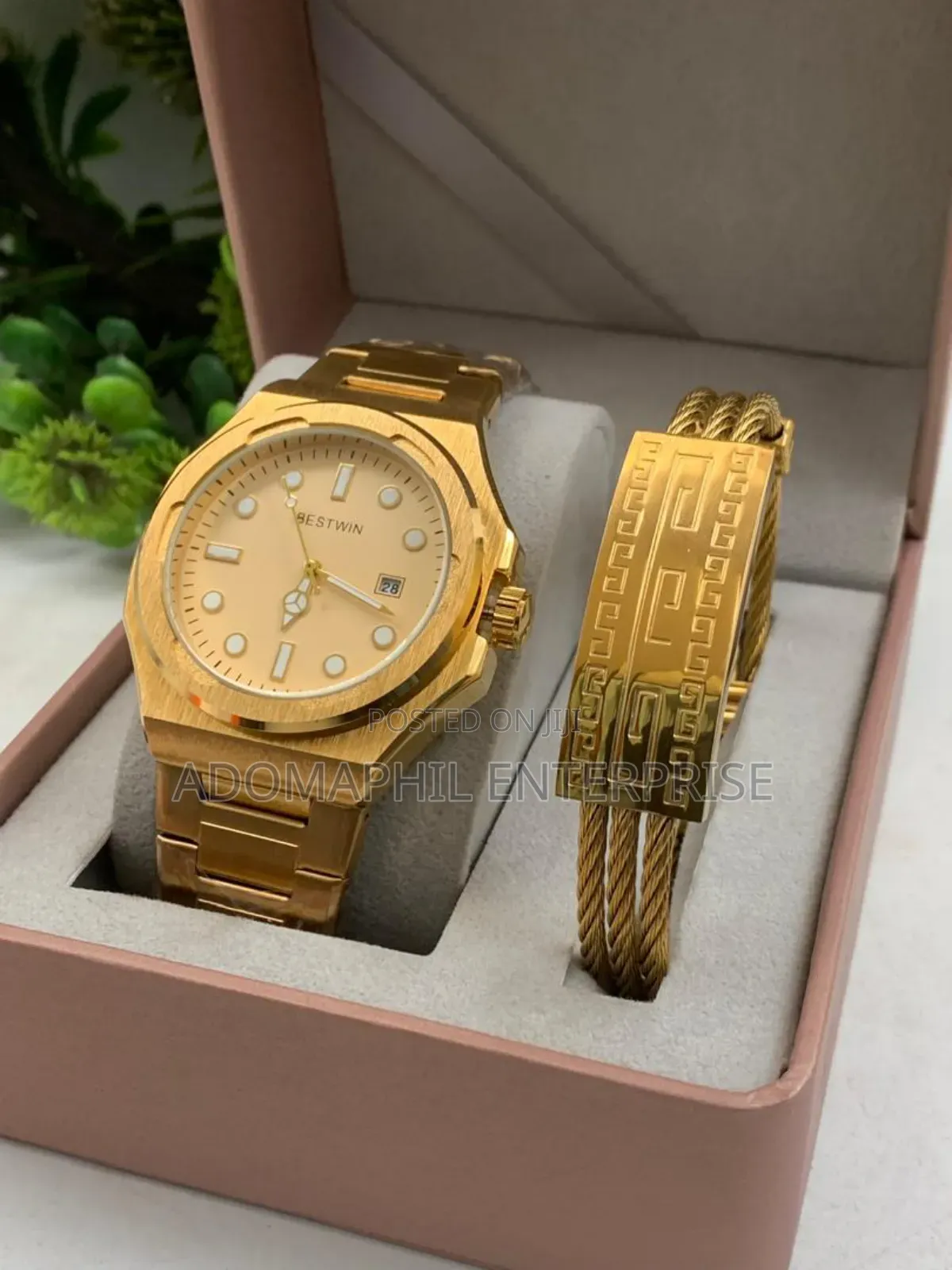 Bestwin Chain Watch and Bracelet