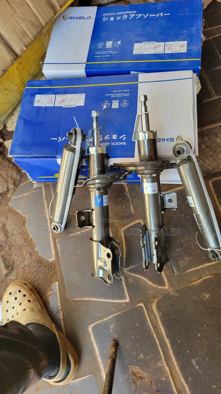 Hyundai Elantra 2011-2015 Front And Back Shocks Absorbers