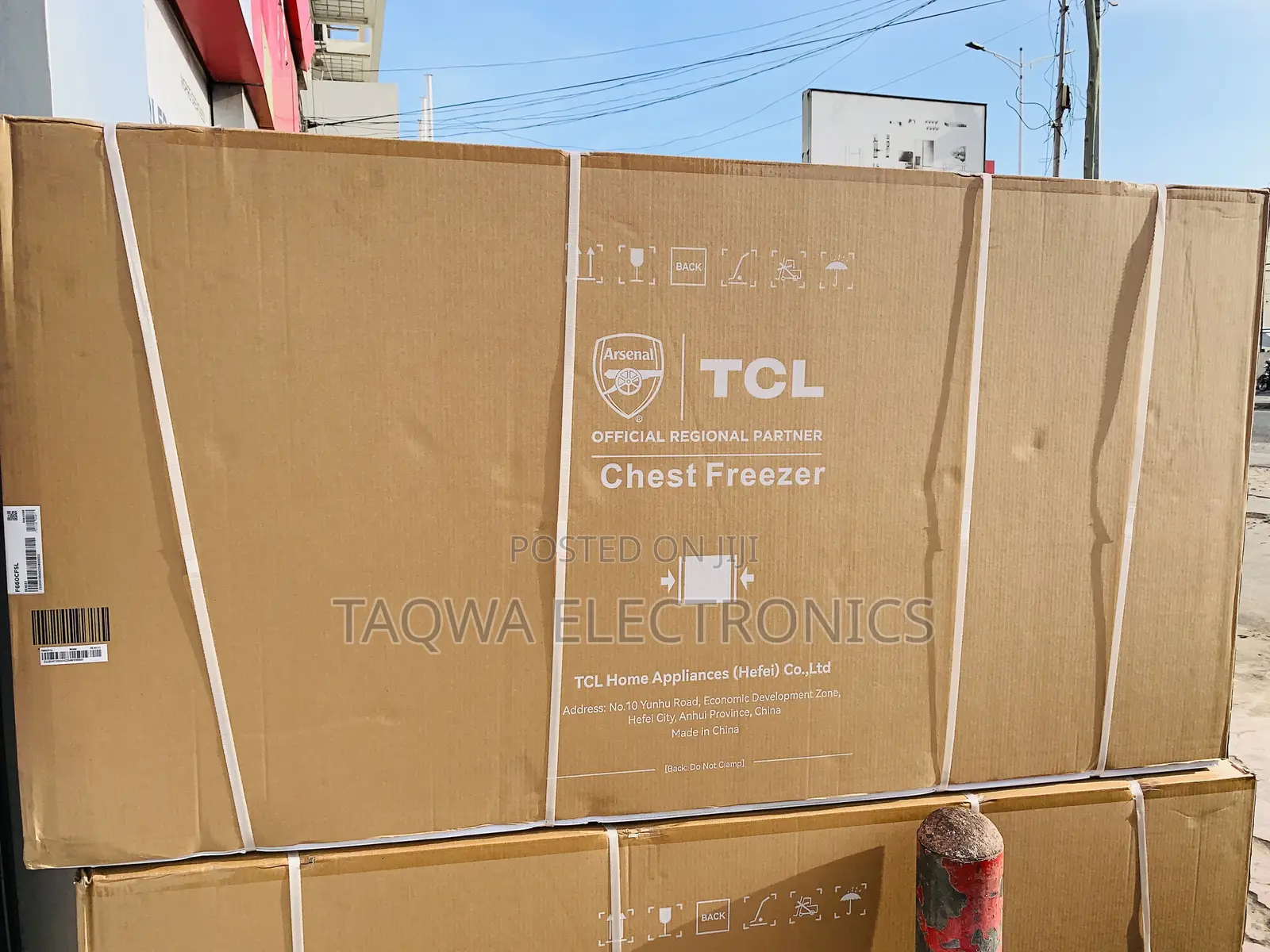 Quick Freezing TCL Chest Freezer 508l