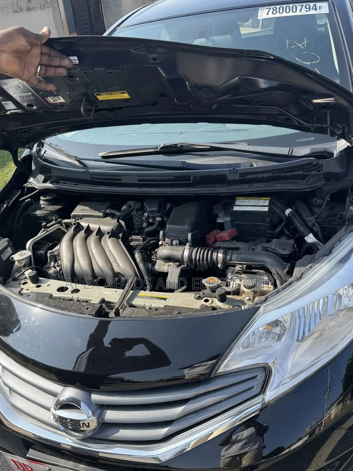 Nissan Note 1.6 Petrol 2016 Black