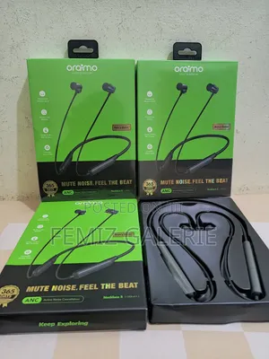 Oraimo Necklace 5 30db Noise Cancellation Call Vibration Earphones