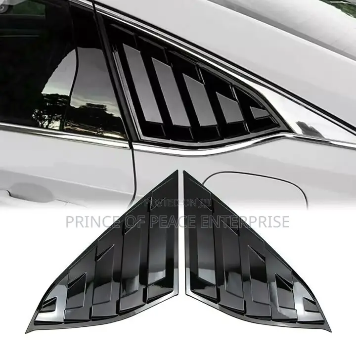 Honda Accord 2018 2019 2020 Rear Side Window Louver Covers Pair