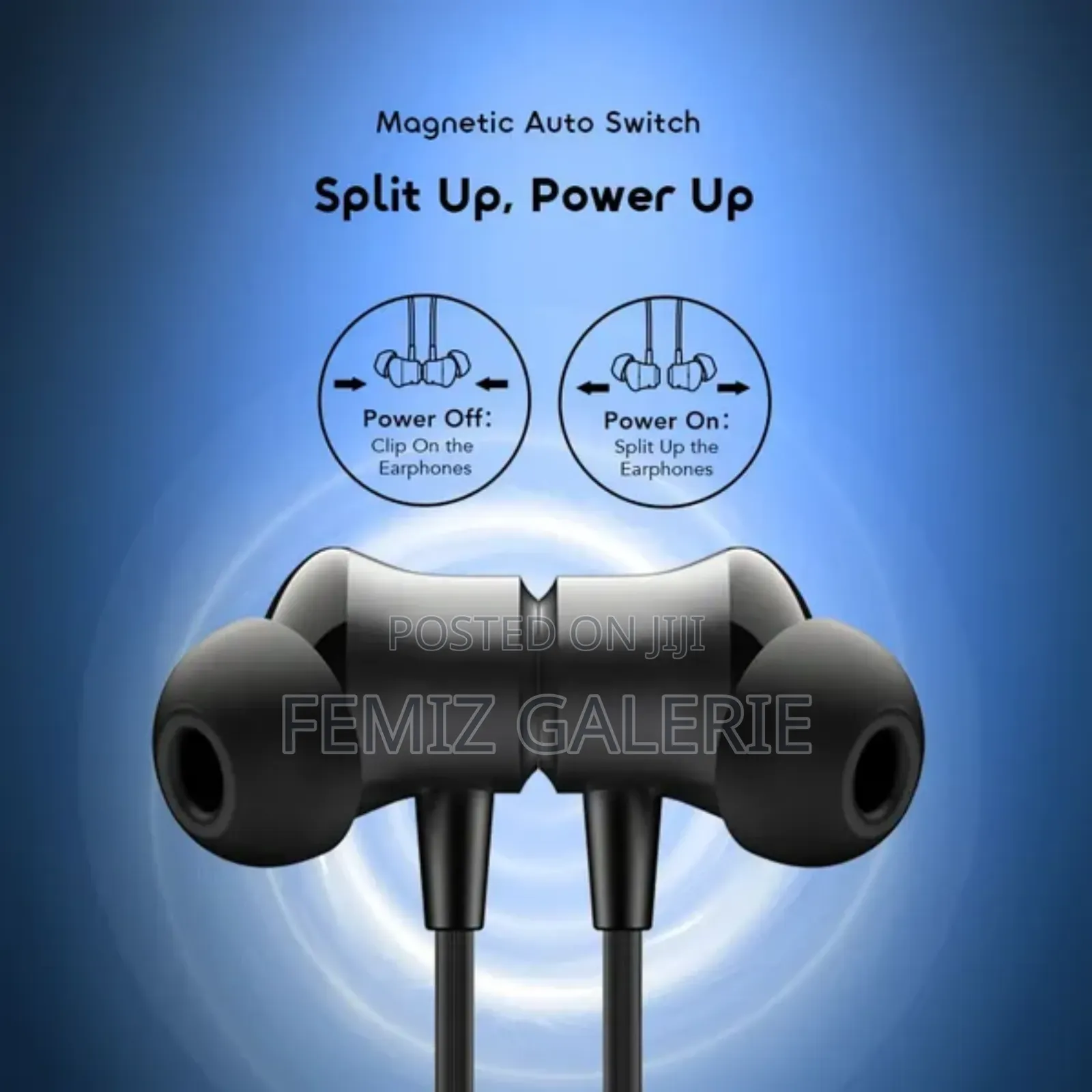 Oraimo Necklace 5 30db Noise Cancellation Call Vibration Earphones