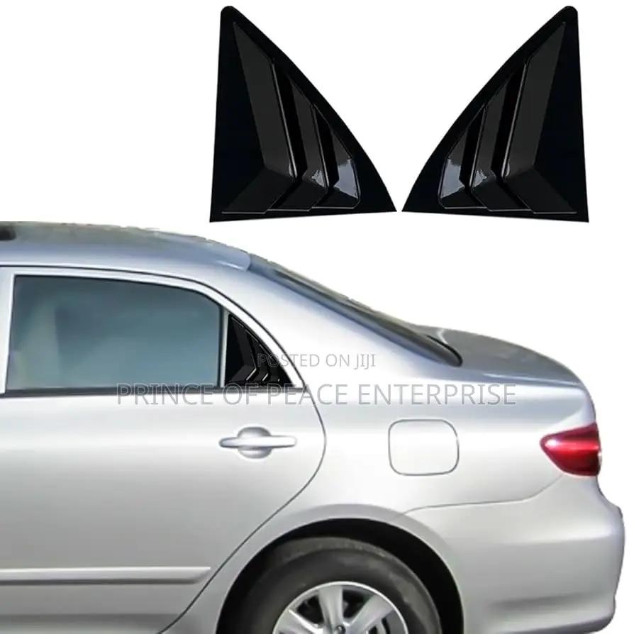Corrolla 2009 11 2013 Side Window Vent Louvers Trim Scoop Covers Pair