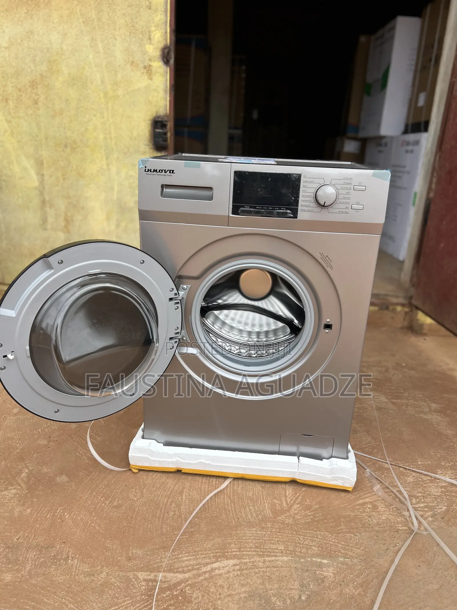 Innova 10kg Front Load Washing Machine