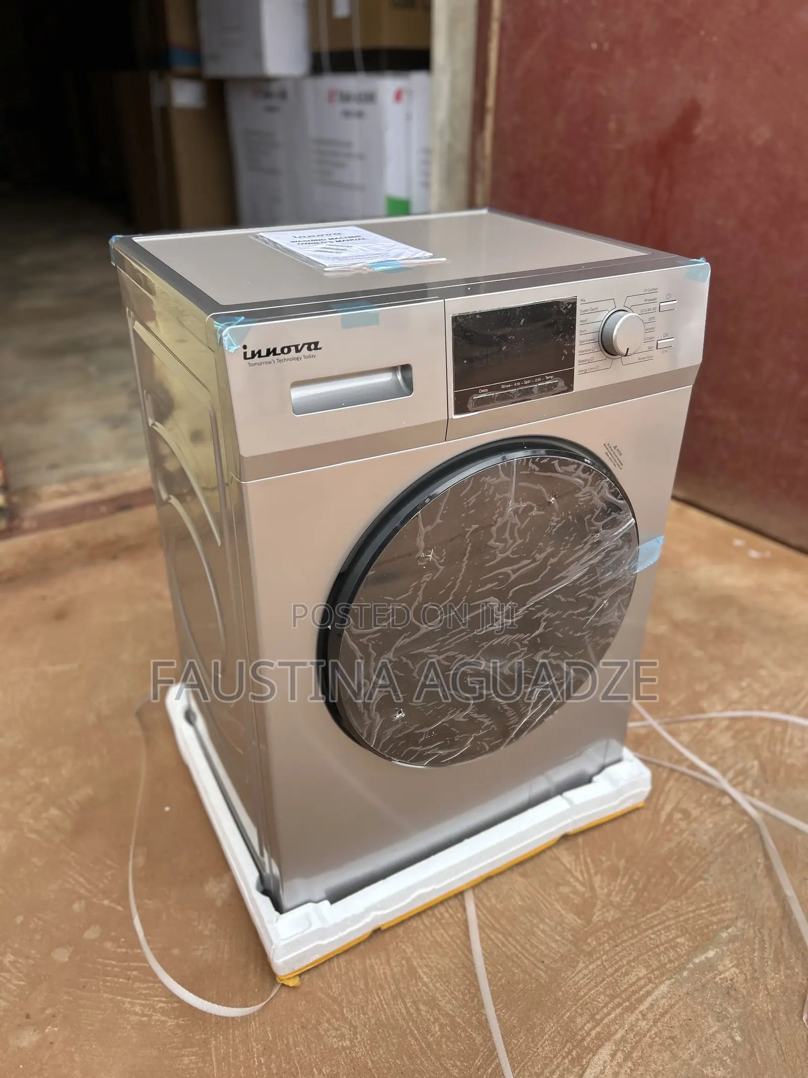Innova 10kg Front Load Washing Machine