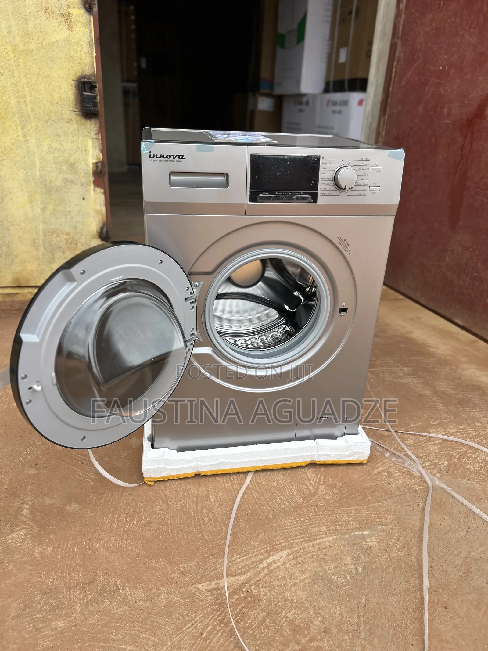 Innova 10kg Front Load Washing Machine