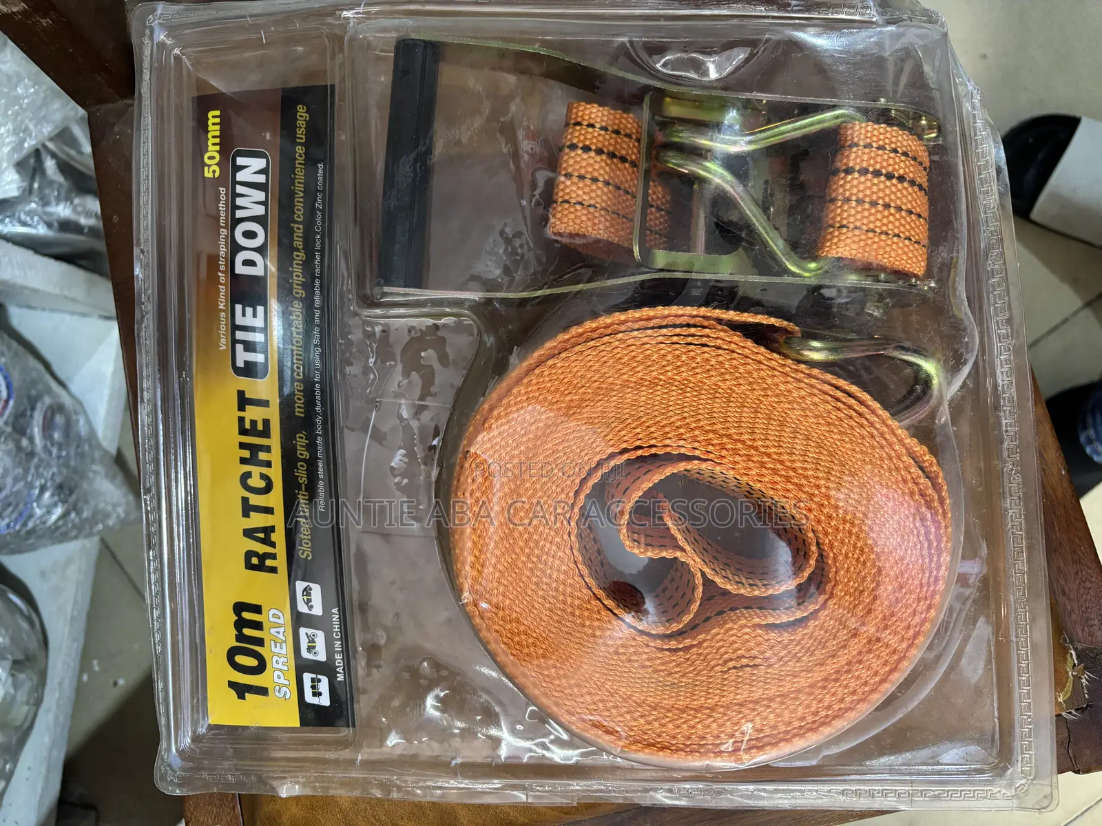Container Belt / Ratchet Tie Down (10 M)
