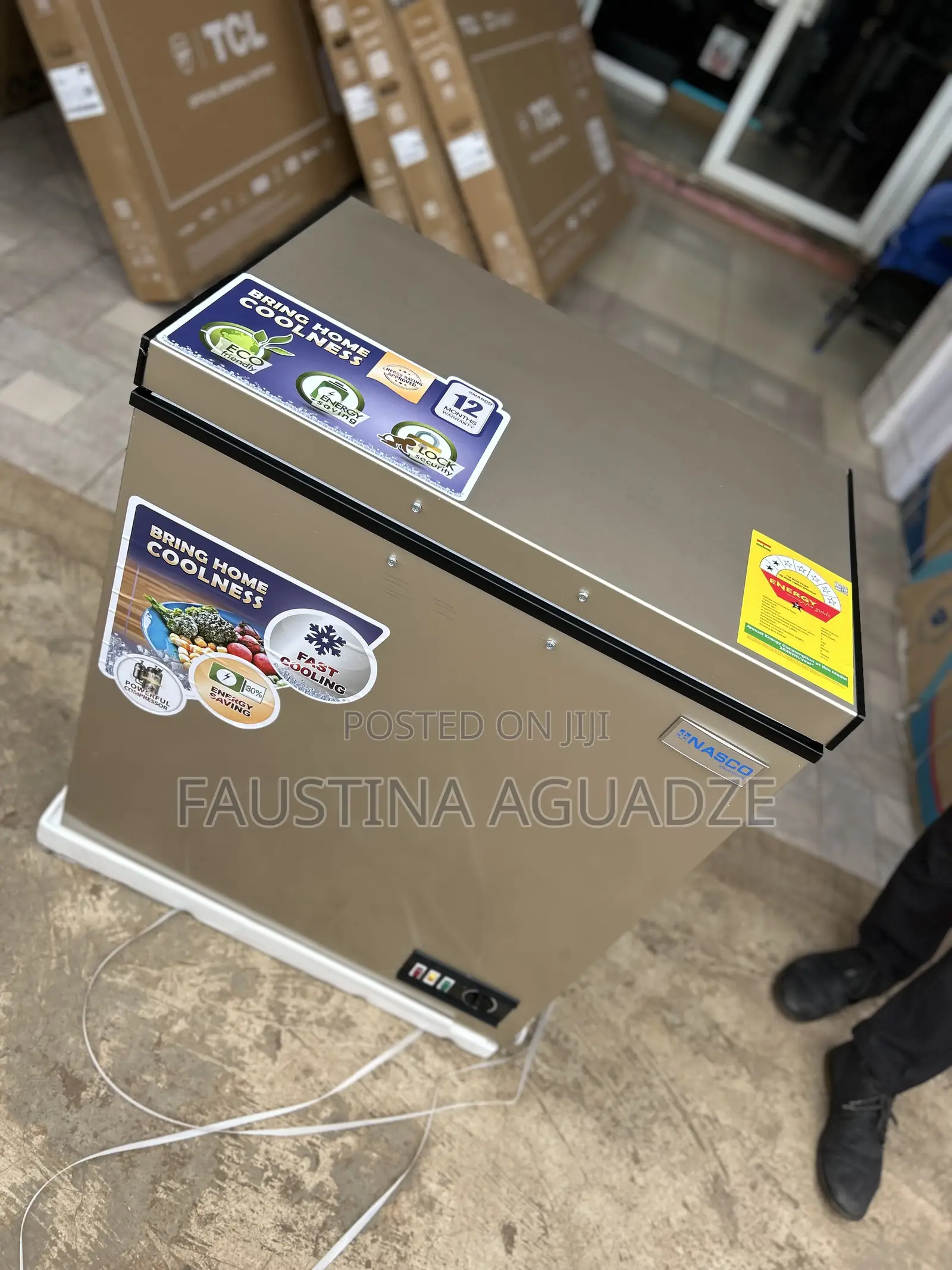 Nasco 150l Chest Freezer- Nas 200
