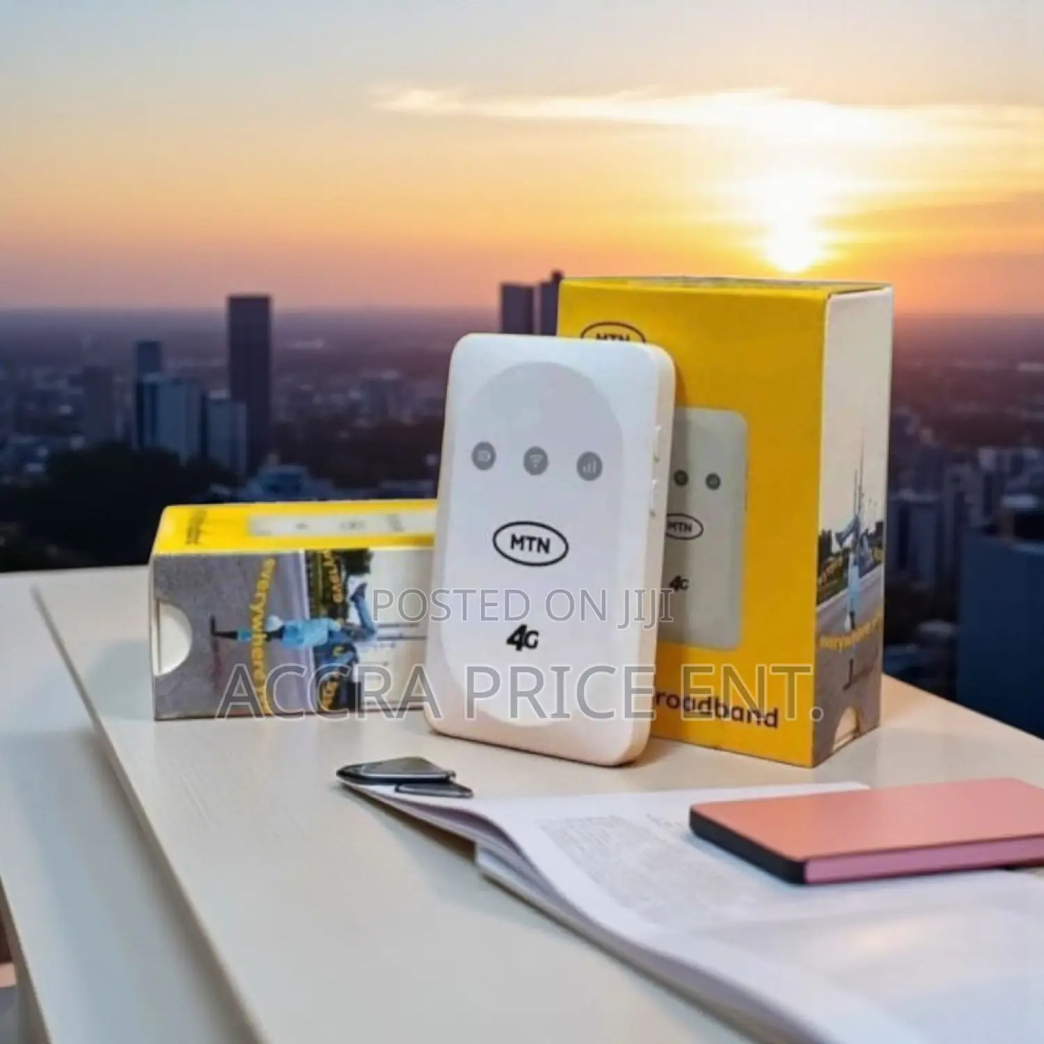 MTN Universal 4g Pocket Mifi-White (44556)